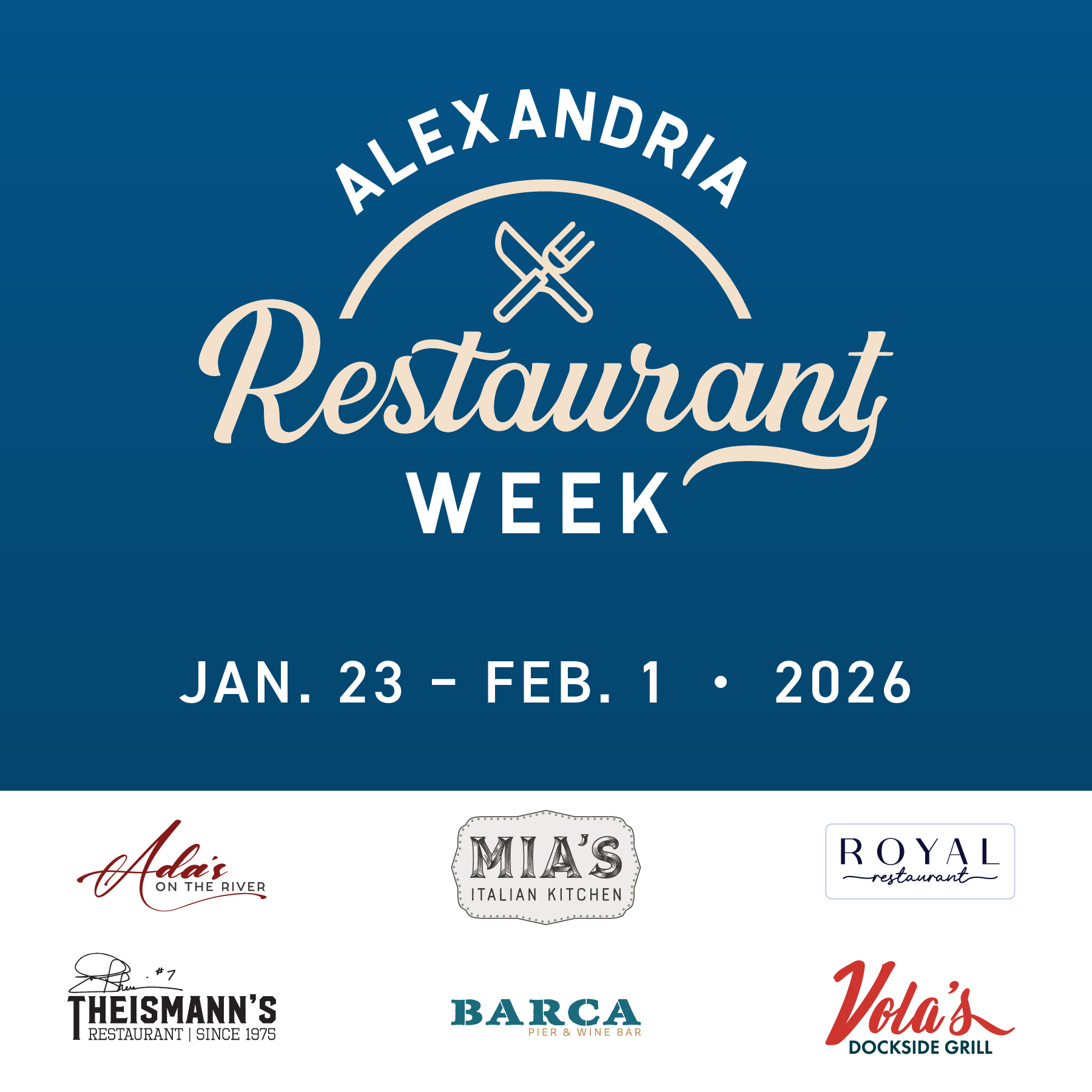2026 Winter ALX Restaurant Week